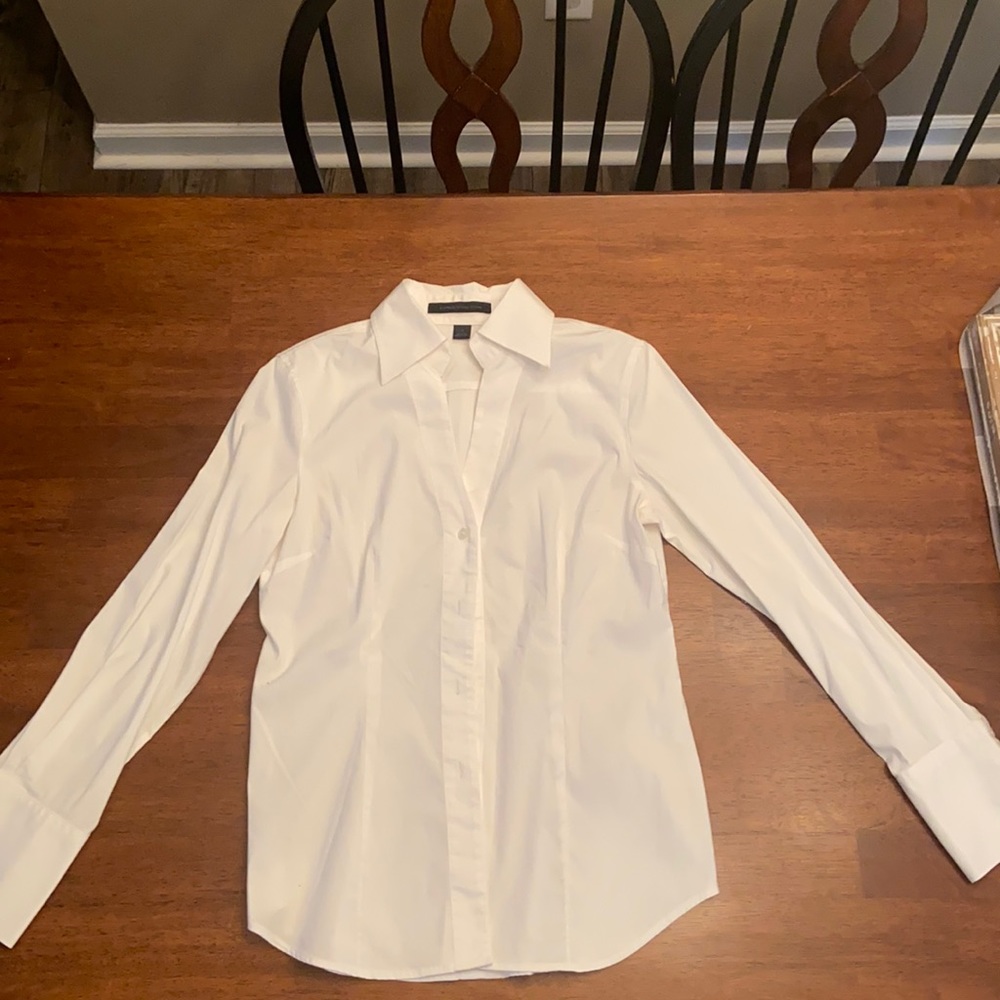 Express white button down size Medium